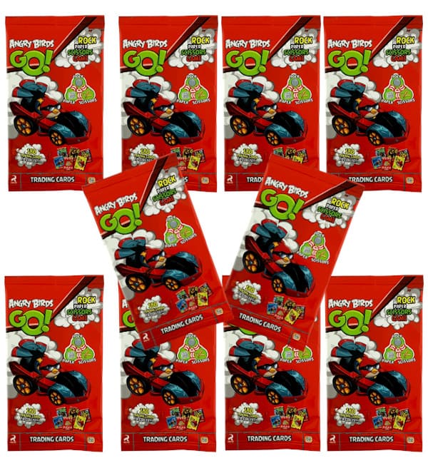 Angry Birds Go! Trading Cards - 10 Tüten