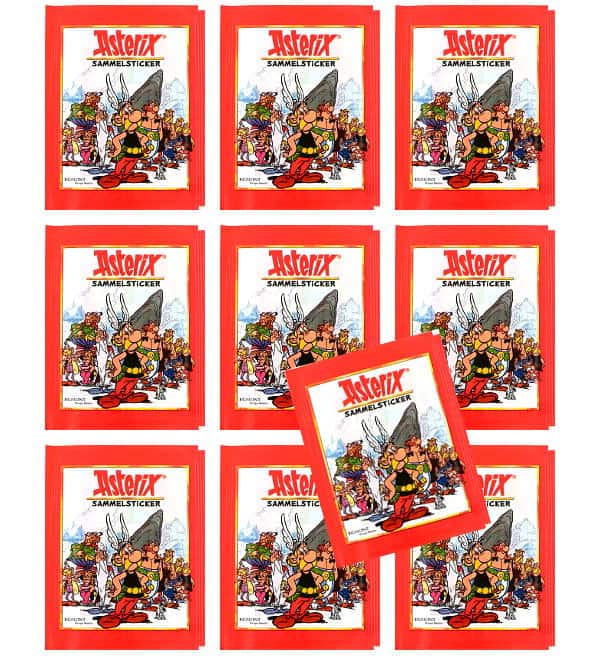 Egmont Ehapa Asterix Sticker - 10 Tüten