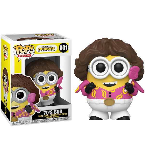 Funko POP! Movies 901 Minions - The Rise of Gru - 70s Bob