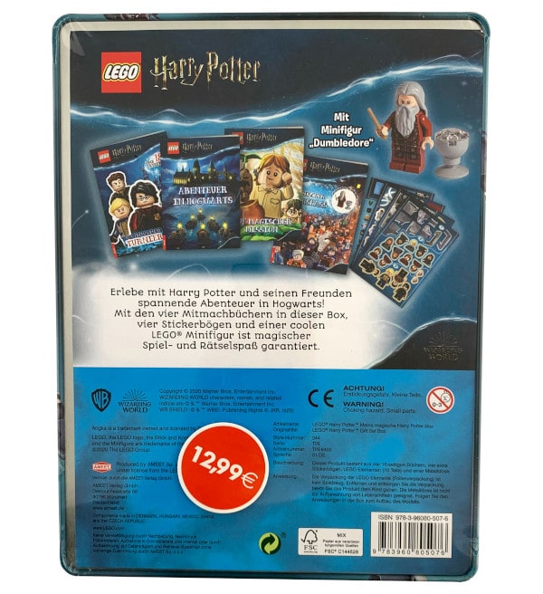 Lego Harry Potter Rätselbox - Rückseite