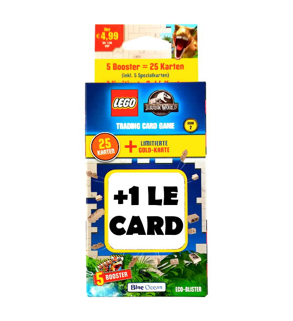 Lego Jurassic World Serie 2 Trading Cards - Blister