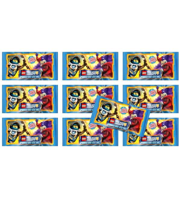 LEGO Nexo Knights Trading Cards Serie 1 - 10 Tüten