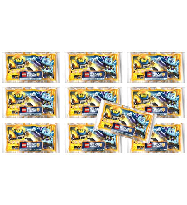 LEGO Nexo Knights Trading Cards Serie 2 - 10 Tüten