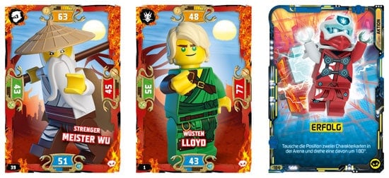 Lego Ninjago Serie 5 Basis-Karten