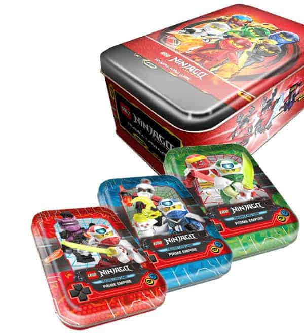 LEGO Ninjago Trading Card Game Tin Box grün Sammelkarten Booster Box LEGO Ninjago Trading Card Game Tin Box grün Sammelkarten Booster Box