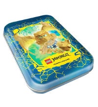 Lego Ninjago Serie 8 Trading Cards - Mini-Tin Blau JAY