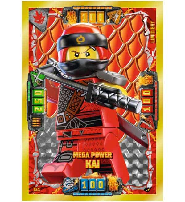 Lego Ninjago Serie 4 LE1 - Mega Power Kai