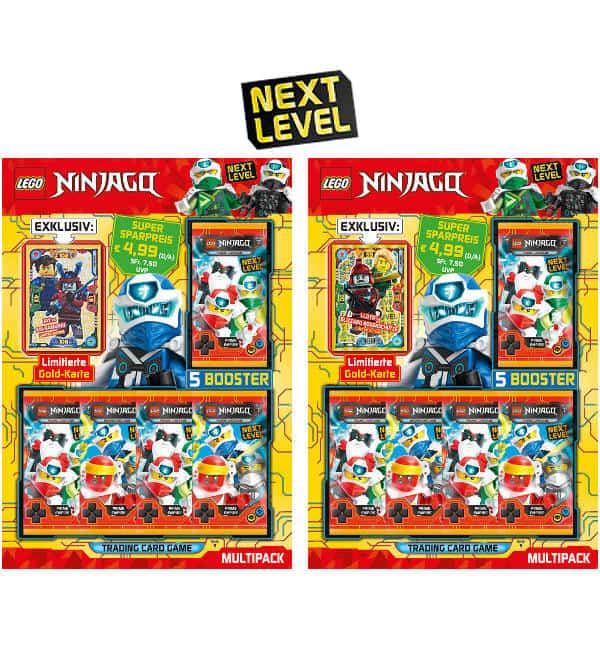 Lego Ninjago Serie 5 NEXT LEVEL Trading Cards - Beide Multipack