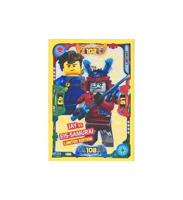 Lego Ninjago Serie 5 NEXT LEVEL LE 17 - Jay vs. Eis Samurai