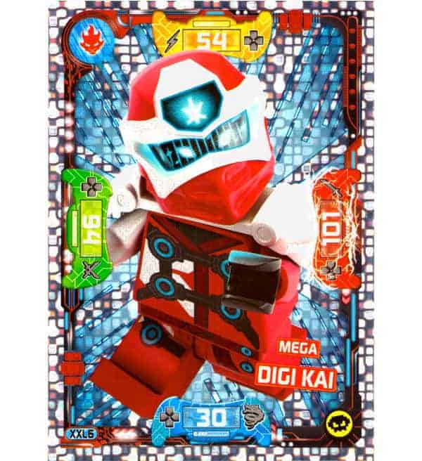 Lego® Ninjago Serie 5 Trading Card Game XXL Karte Mega Digi Kai XXL6