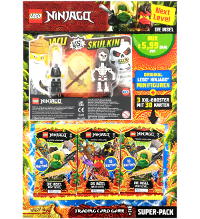Lego Ninjago Serie 6 NEXT LEVEL Trading Cards - Super-Pack Wu vs. Skulkin