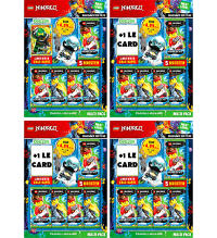 Lego Ninjago Serie 7 NEXT LEVEL Trading Cards - Alle 4 Multipack