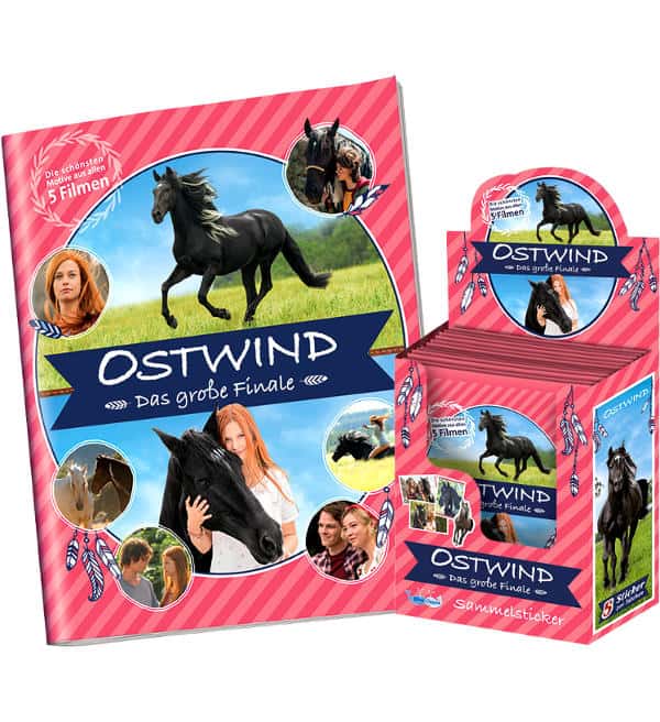 Blue Ocean Ostwind 5 Das große Finale Sticker 5x Stickertüten Sammelalbum 