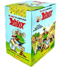 Panini Asterix 65 Jahre Abenteuer Sticker - Display mit 36 Tüten