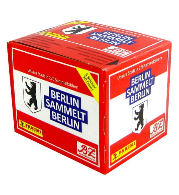 50 Sticker auswählen Panini Berlin sammelt Berlin