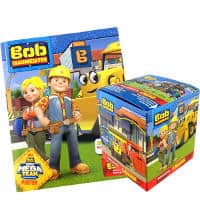 Panini Bob der Baumeister Sticker - Album + Display mit 36 Tüten