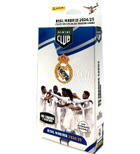 Panini Club Real Madrid 2024/25 Trading Cards - Box mit 50 Cards + 8 Extras