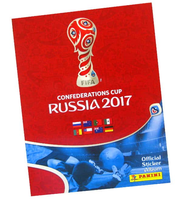 Panini Confederations Cup 2017 Sticker Album