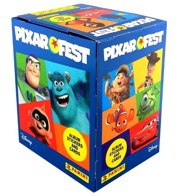 Panini Pixar Fest Sticker + Cards - Display