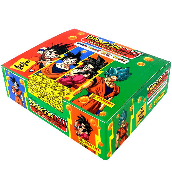Panini Dragon Ball Universal Trading Cards - Display mit 18 Tüten
