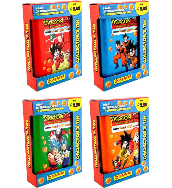 Panini Dragon Ball Universal Trading Cards - Pocket Tin Set