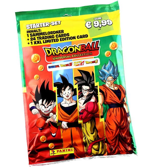 Panini Dragon Ball Universal Trading Cards - Starterpack