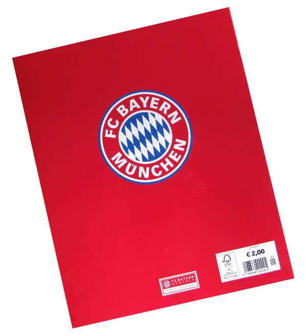 Panini FC Bayern München 2014 2015 Album Rückseite