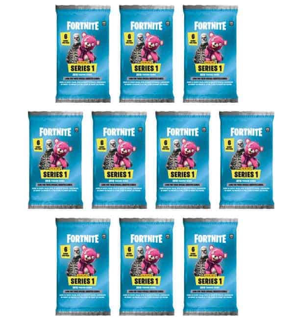 Panini Fortnite Trading Cards Serie 1 - 10 Tüten