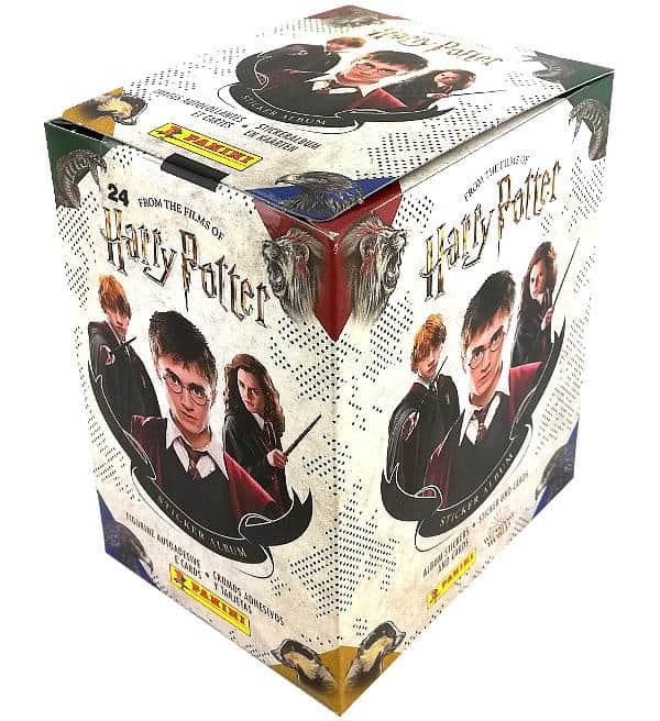 Panini Harry Potter Saga 2020 Sticker + Cards - Display mit 36 Tüten