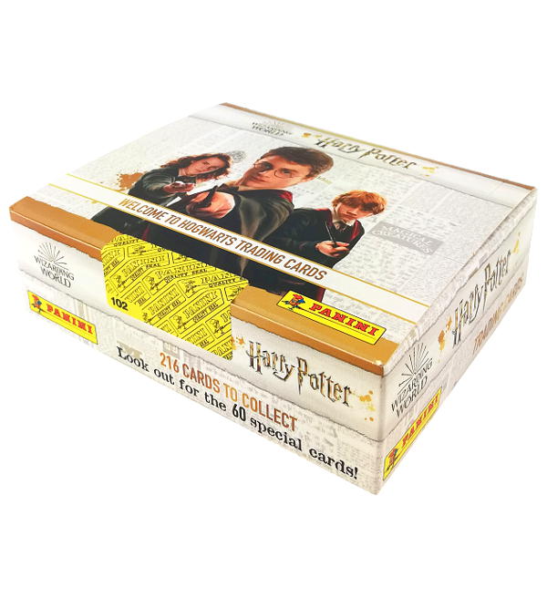 Panini Harry Potter Welcome to Hogwarts Trading Cards - Display
