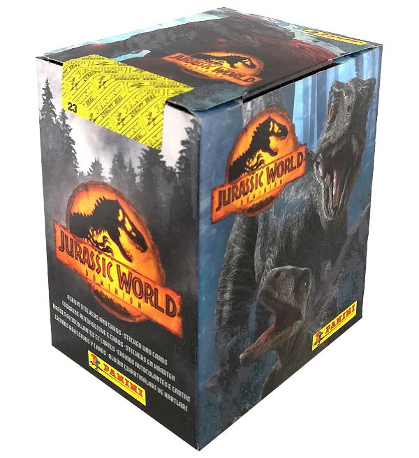 Panini Jurassic World 3 Sticker + Cards - Display mit 36 Tüten
