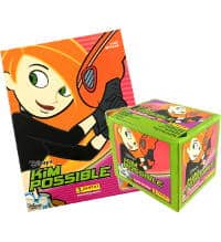 Panini Kim Possible Sticker - Album + Display mit 50 Tüten