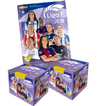 Panini Liga Femenina 2024/25 (Liga F) Sticker - Album + 2 Displays