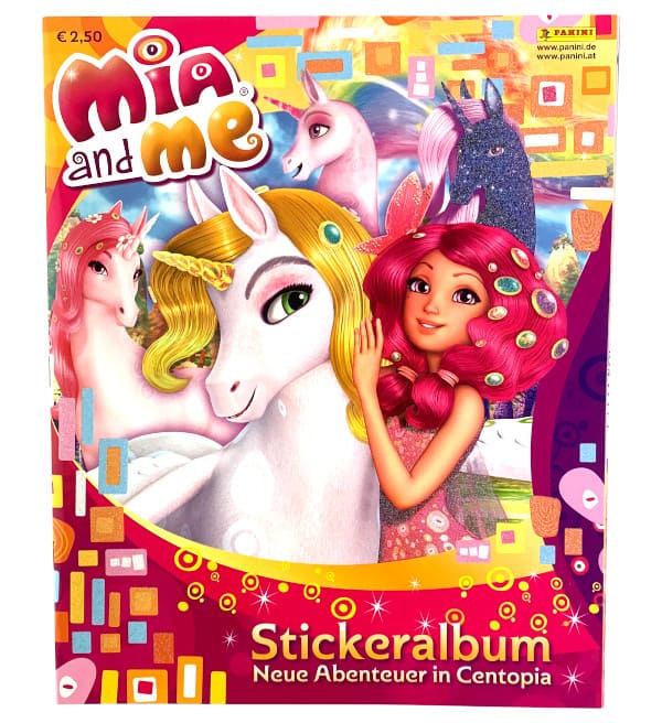 Neue Abenteuer in Centopia Sammelalbum Mia & Me 1 Display mit 50 Tüten 