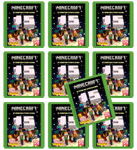 Panini Minecraft Celebration (2024) Sticker - 10 Tüten