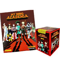 Panini My Hero Academia Sticker & Cards - Album + Display mit 36 Tüten