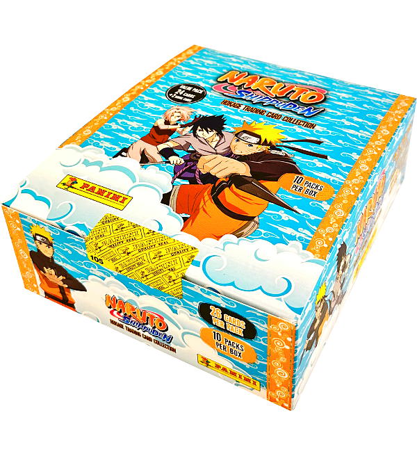 Panini Naruto Shippuden Hokage Trading Cards - Fatpack Display