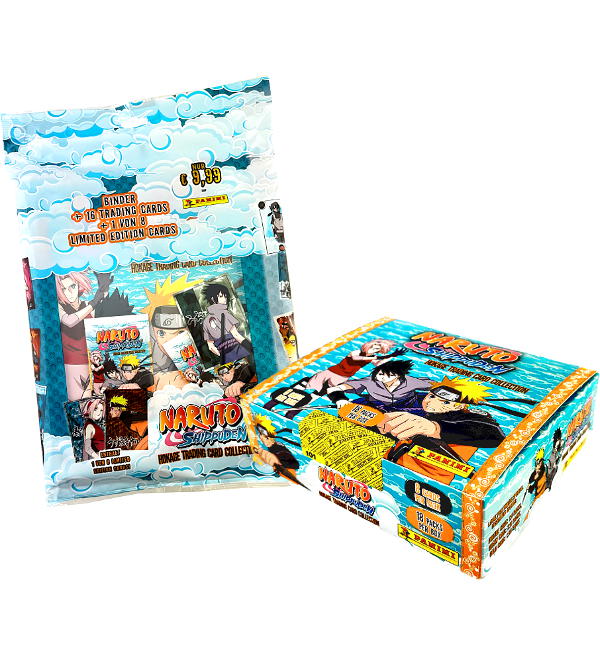 Panini Naruto Shippuden Hokage Trading Cards  - Starterpack + Box