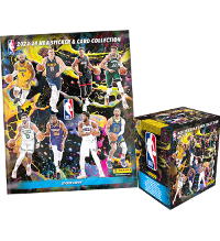 Panini NBA 2023-24 Sticker & Cards - Album + 1 Display (=50 Tüten)
