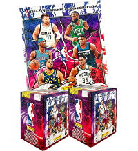 Panini NBA 2024-25 Sticker & Cards - Album + 2 Displays (=100 Tüten)