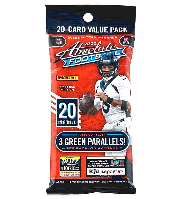 Panini Absolute Football NFL 2022 - 20-Card Value Pack