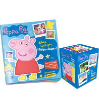 Panini Peppa Pig Mein lustiges Fotoalbum - Sticker + Cards - Album + Display