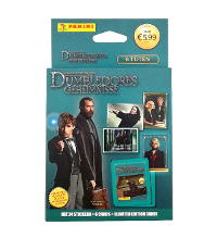 Panini Dumbledores Geheimnisse Sticker + Cards - Eco-Blister (6 Tüten + 1 LE Card)