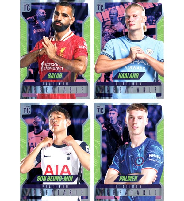 Panini Premier League Top Class 2025 Trading Cards Starter Pack + Display mit 24 Boostern