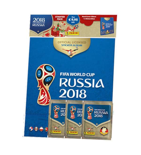 Panini WM 2018 - Hardcover Starterpack