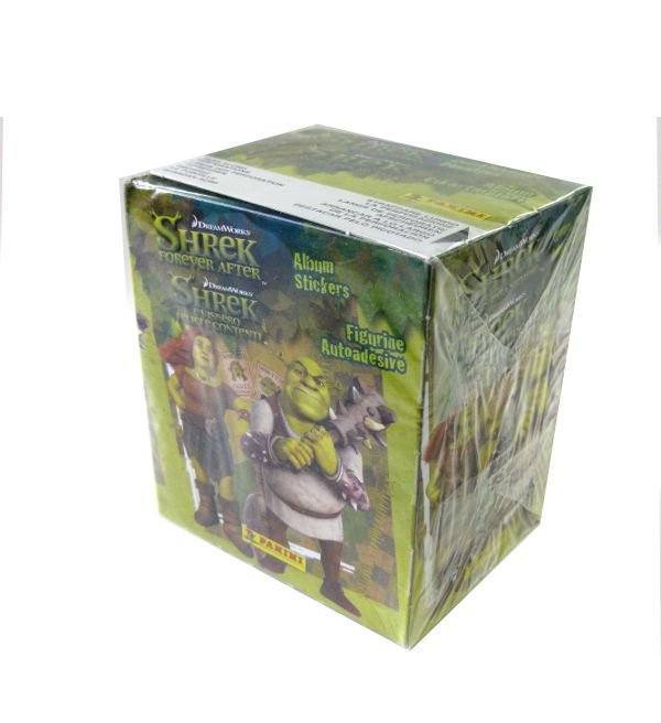Panini Shrek 4 Für immer Shrek Display - Box Seite