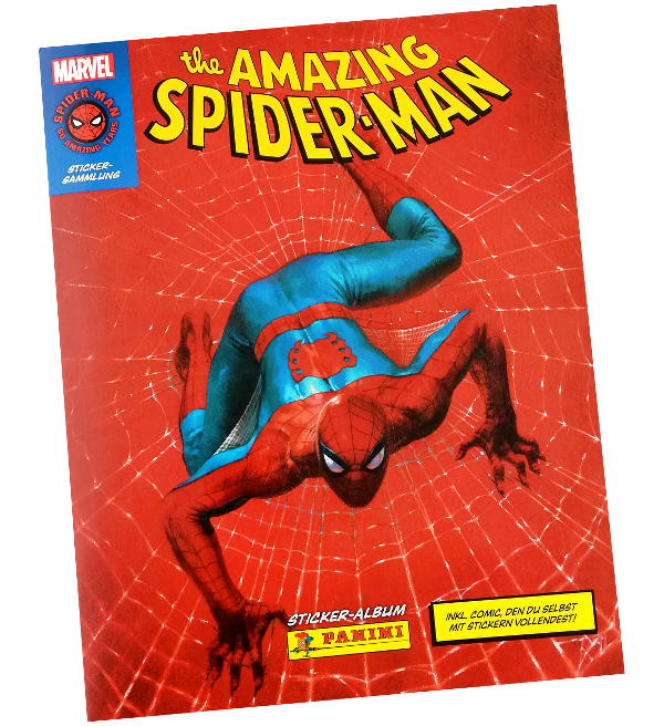 Panini Spider-Man - 60 Amazing Years Sticker + Cards - Sammelalbum