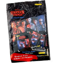 Panini Stranger Things Sticker 2022 - Starter Pack - Album + 11 Tüten