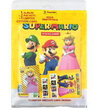Panini Super Mario - It's-a Me Mario Sticker - Starter Pack