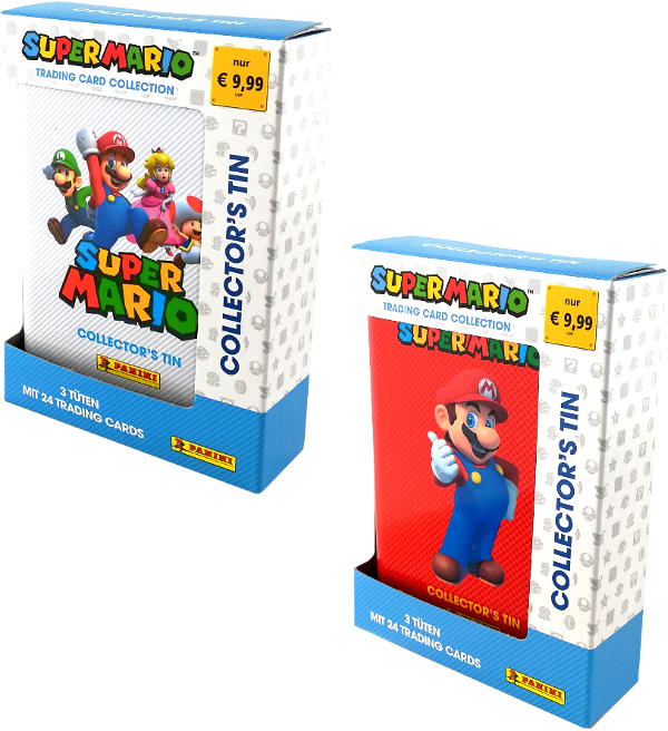 Panini Super Mario Trading Cards 2022 - Pocket Tin Set